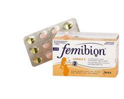 Витамины фемибион для кормящих мам Фемибион 2 с какой недели